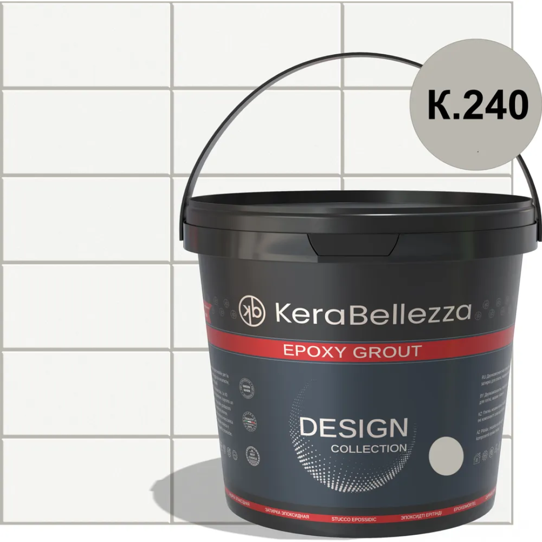 KeraBellezza Design К.240 Затирка цветная эпоксидная 1кг
